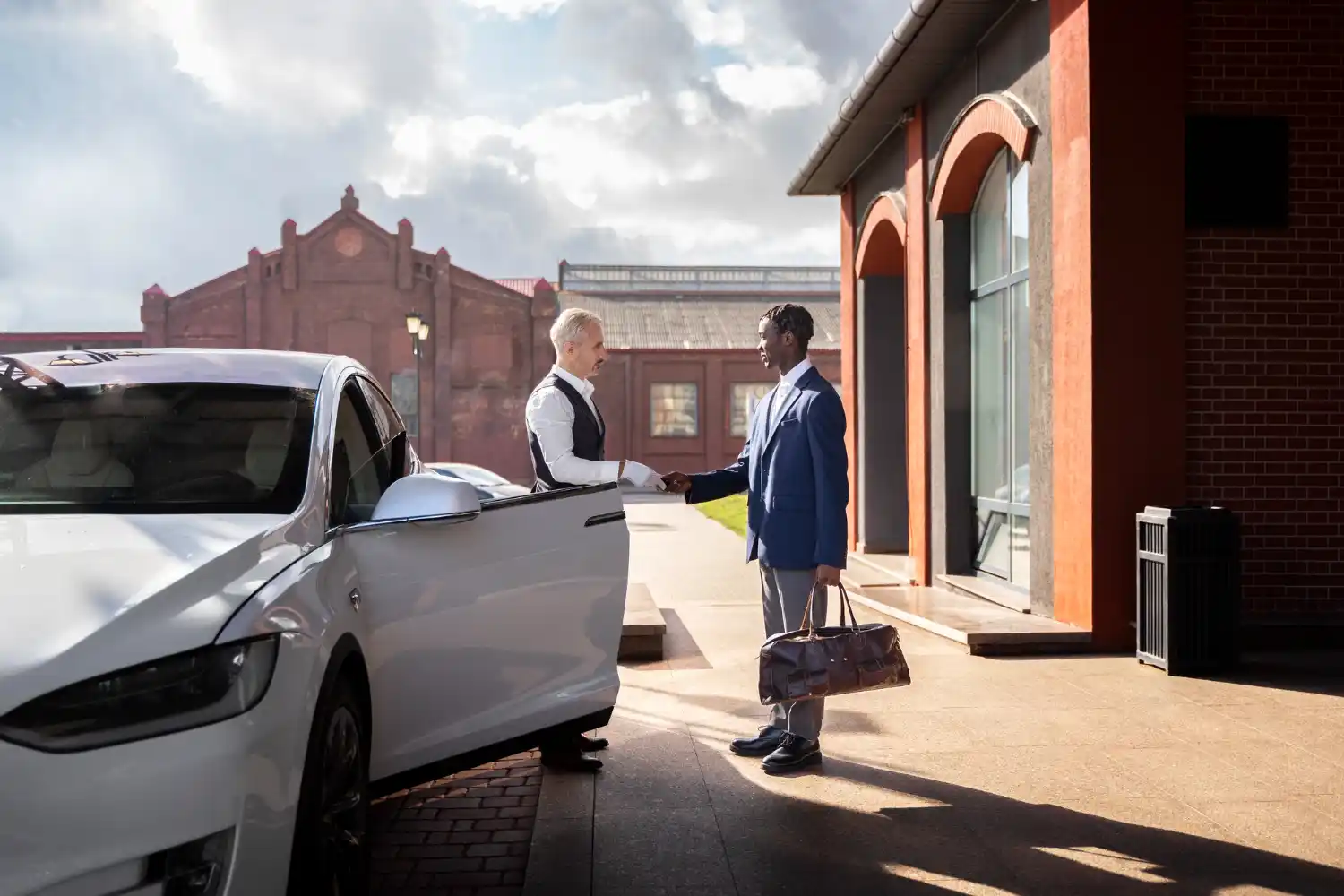 DirectWay Cars professional driver ready at Heathrow